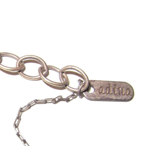 Adina Reyter Silver Rectangle Pendant Necklace - Picture 2 of 3